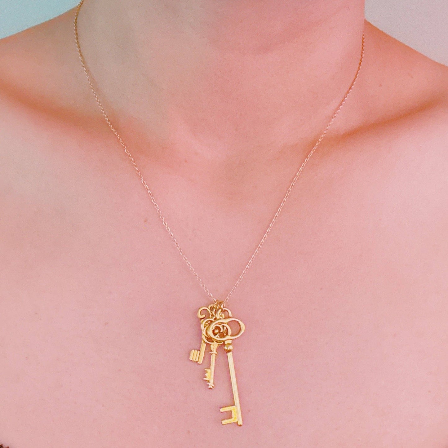 Secret Garden Key Necklace