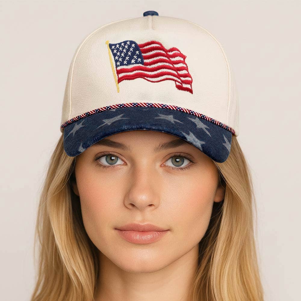 USA 250th Anniversary Embroidered Hat