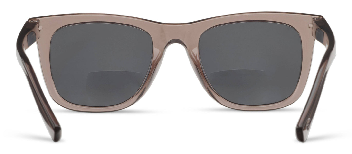 Harbor (Sunglasses): Warm Gray / Bifocal / 2.00