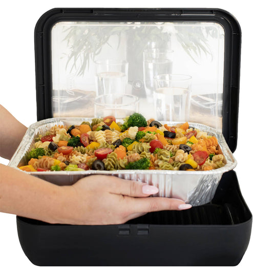 Game Day Pan Frame w/ Lid & Serving Spoon - Black