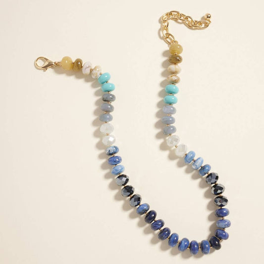 Gradient Multi Beaded Necklace