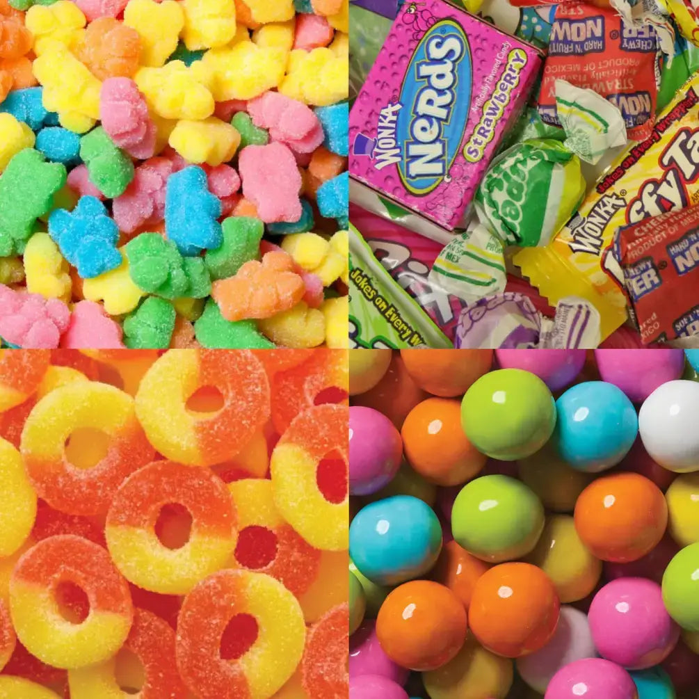 Candy Bags - Bright Stripe You Deserve!
