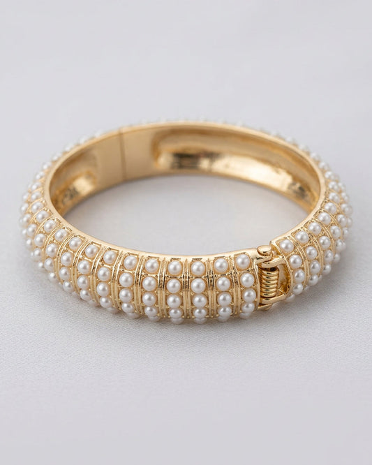 The Vintage Ritz Pearl Bangle