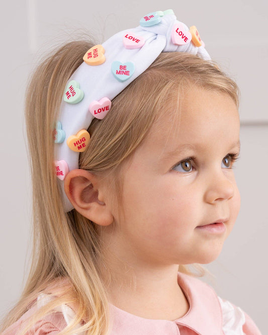 Candy Hearts Headband