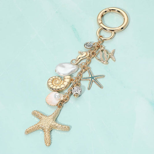 Sea Life Charm Keychain Bag Charm