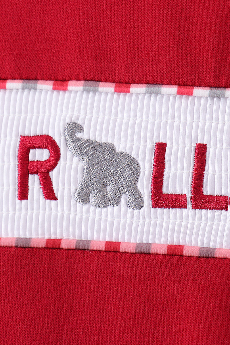 Alabama Roll Tide Plaid Shorts Set