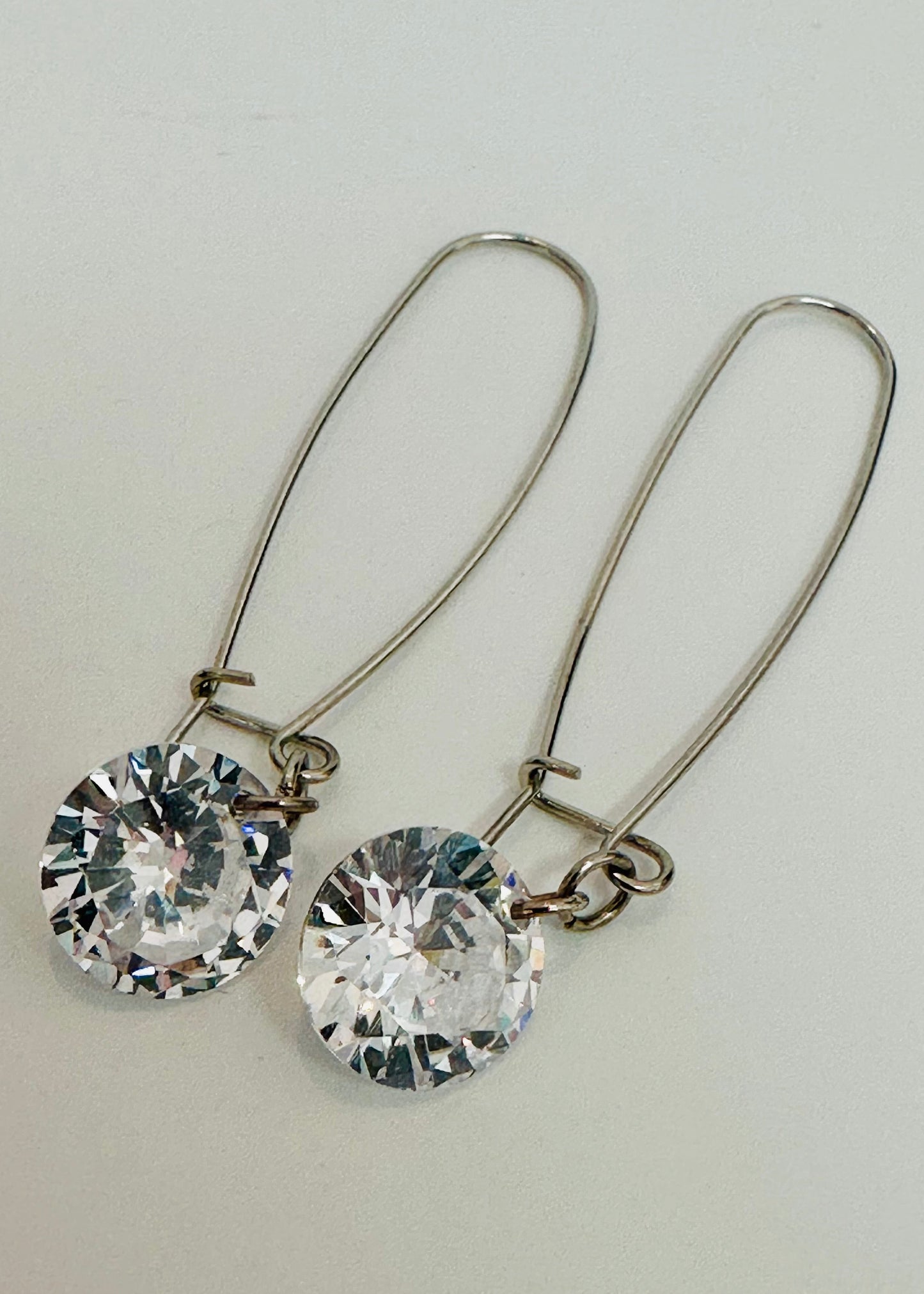 Vintage Crystal Drop Earrings