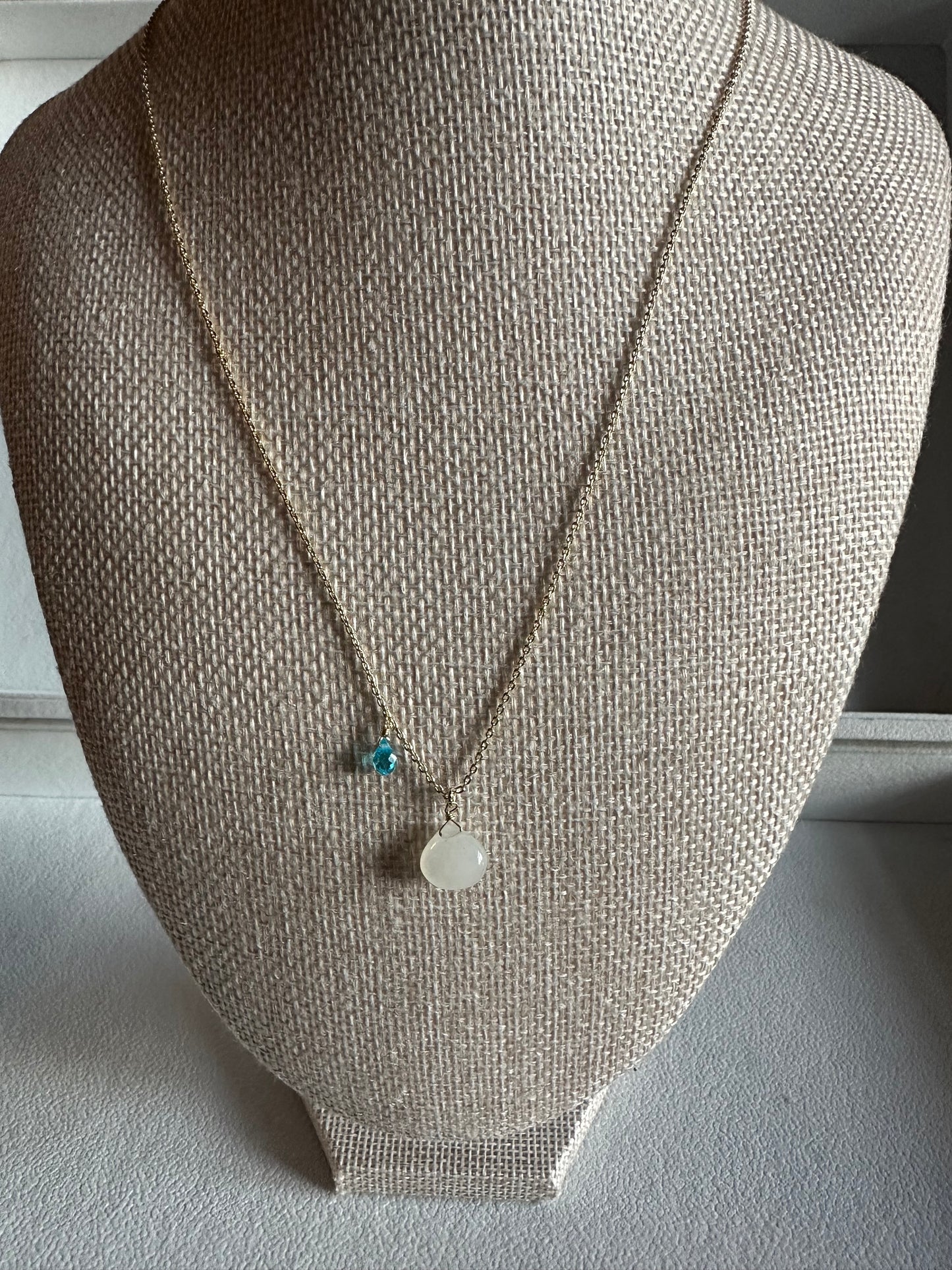 The Whimsical Asymmetric Gemstone Necklace