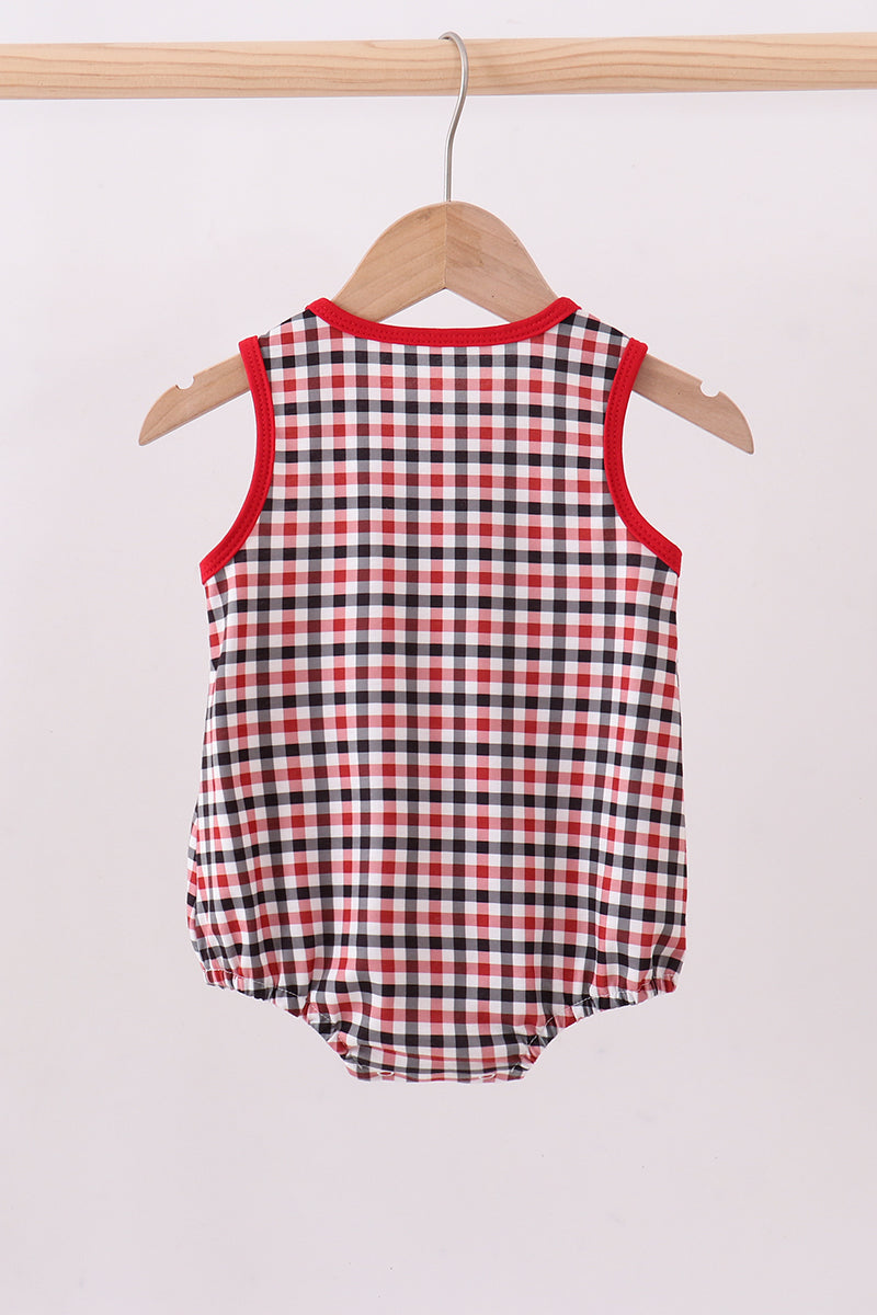 Georgia Go Dawgs Plaid Bubble