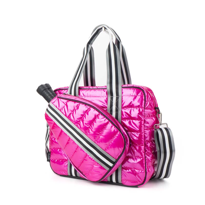 Puffer Pickle Ball Tote Pink