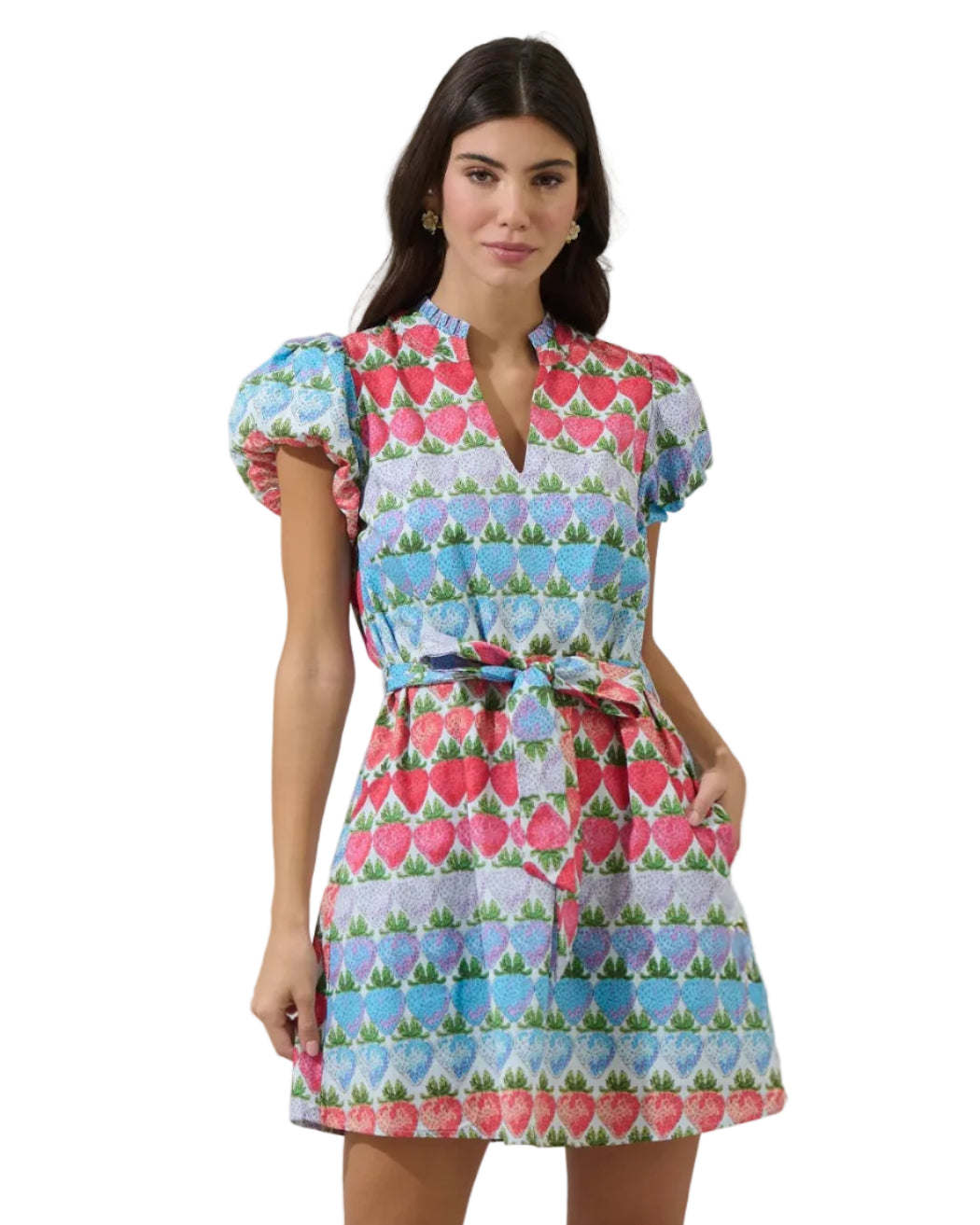 Berry Burst Orela Shift Mini Dress