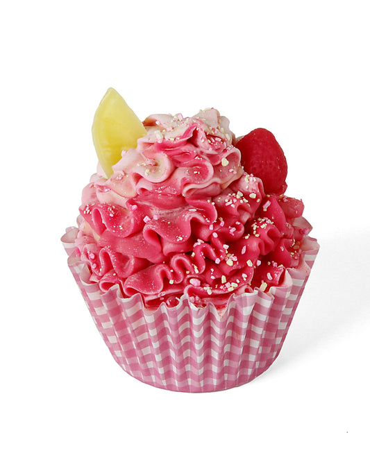 Handmade Pink Lemonade Cupcake Soap