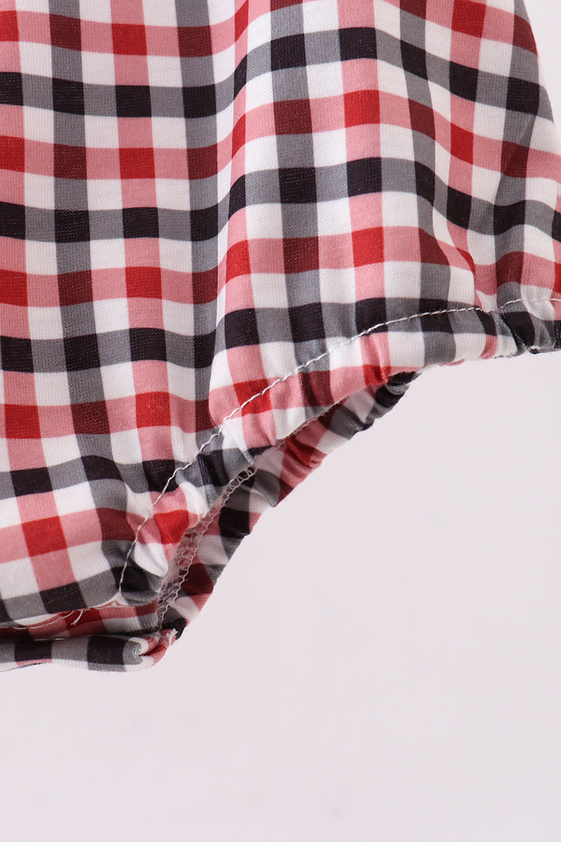 Georgia Go Dawgs Plaid Bubble