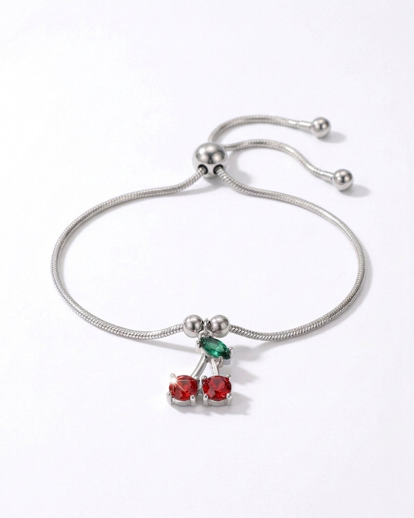 The Cherry On Top Bolo Bracelet
