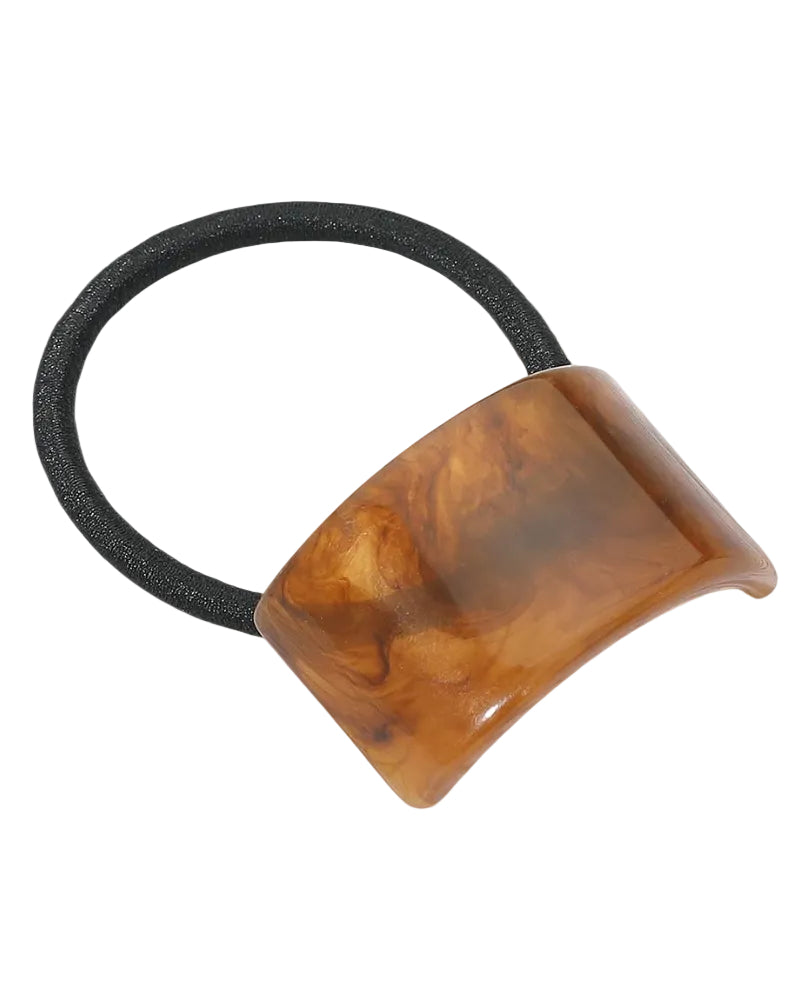 Rectangular Resin Accent Hair Band