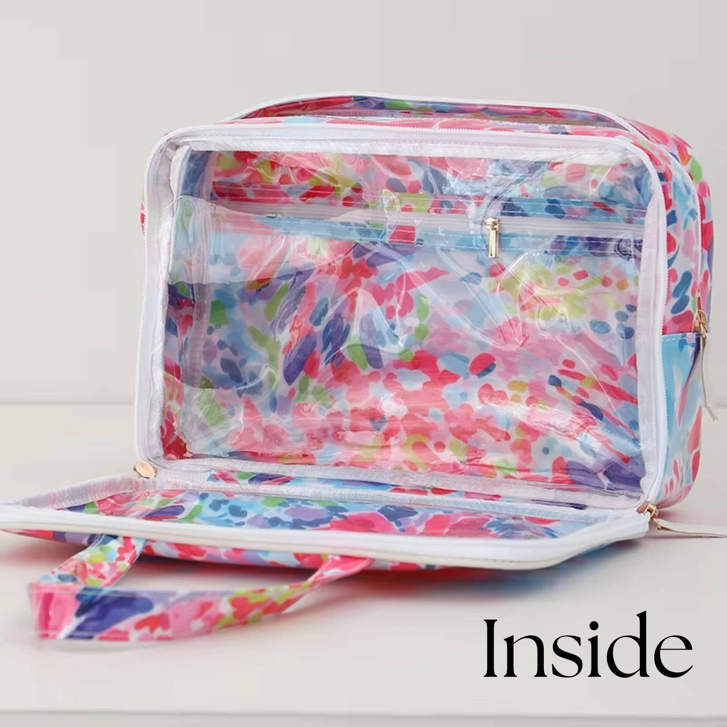 Bloom Abroad Waterproof Cosmetic Case