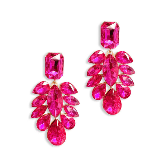 Hot Pink Showstopper Earrings