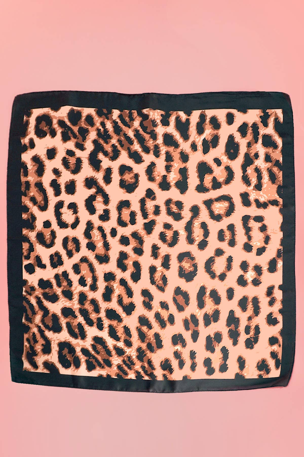 Wild Luxe Leopard Satin Scarf
