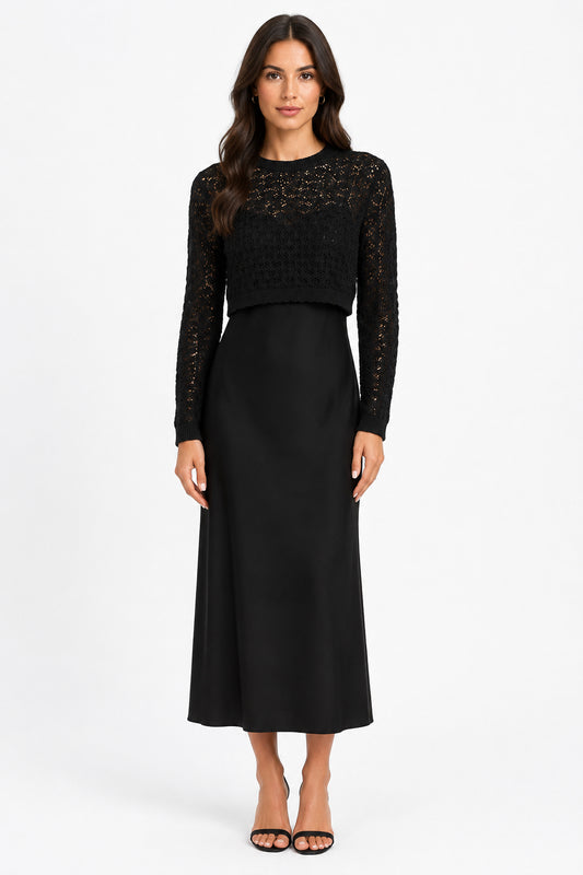 2 Two-Piece Horizon Knit Maxi Set