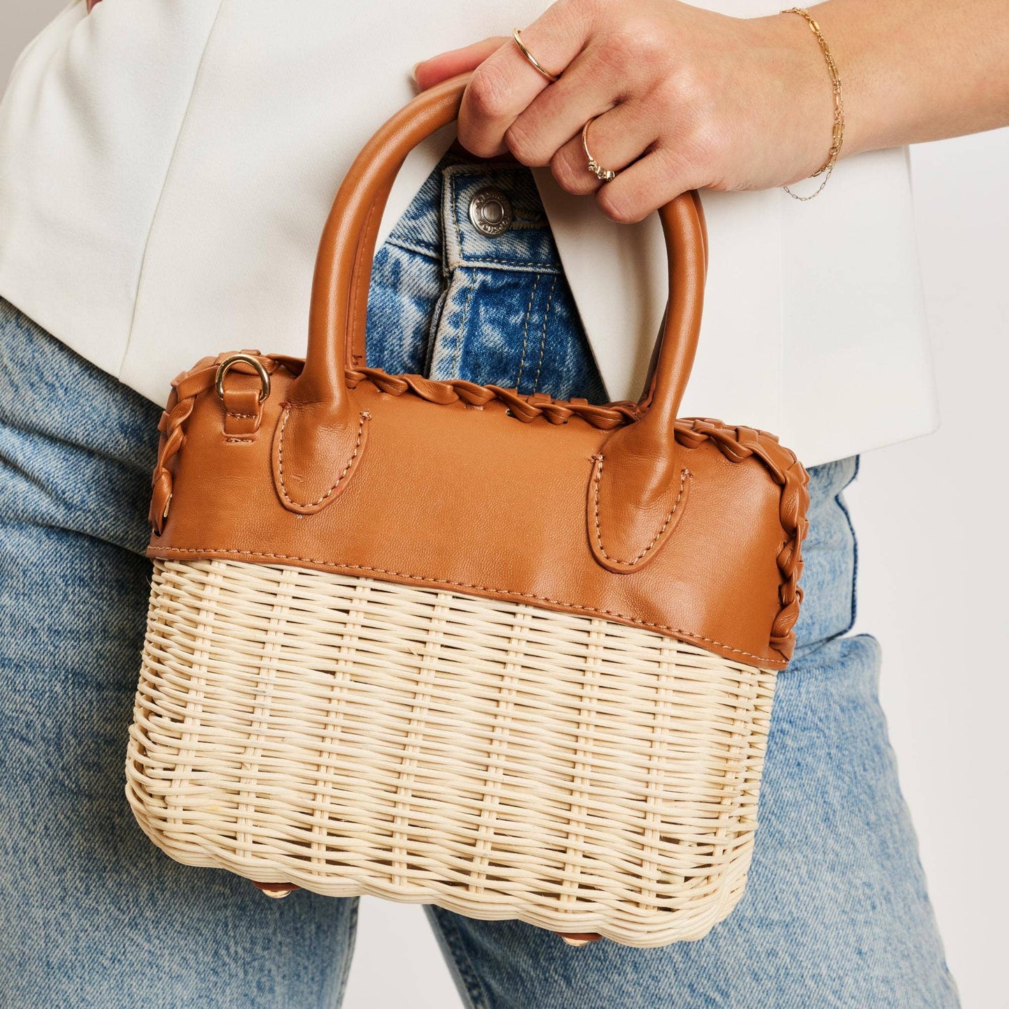 Maya Crossbody Natural Tan