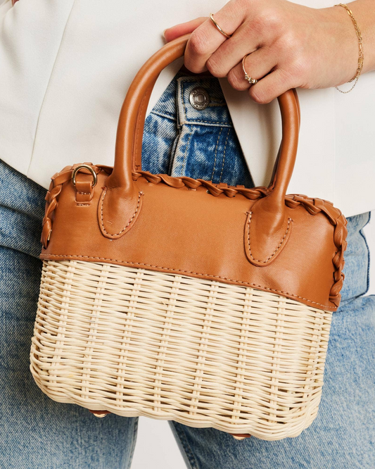 Maya Crossbody Natural Tan