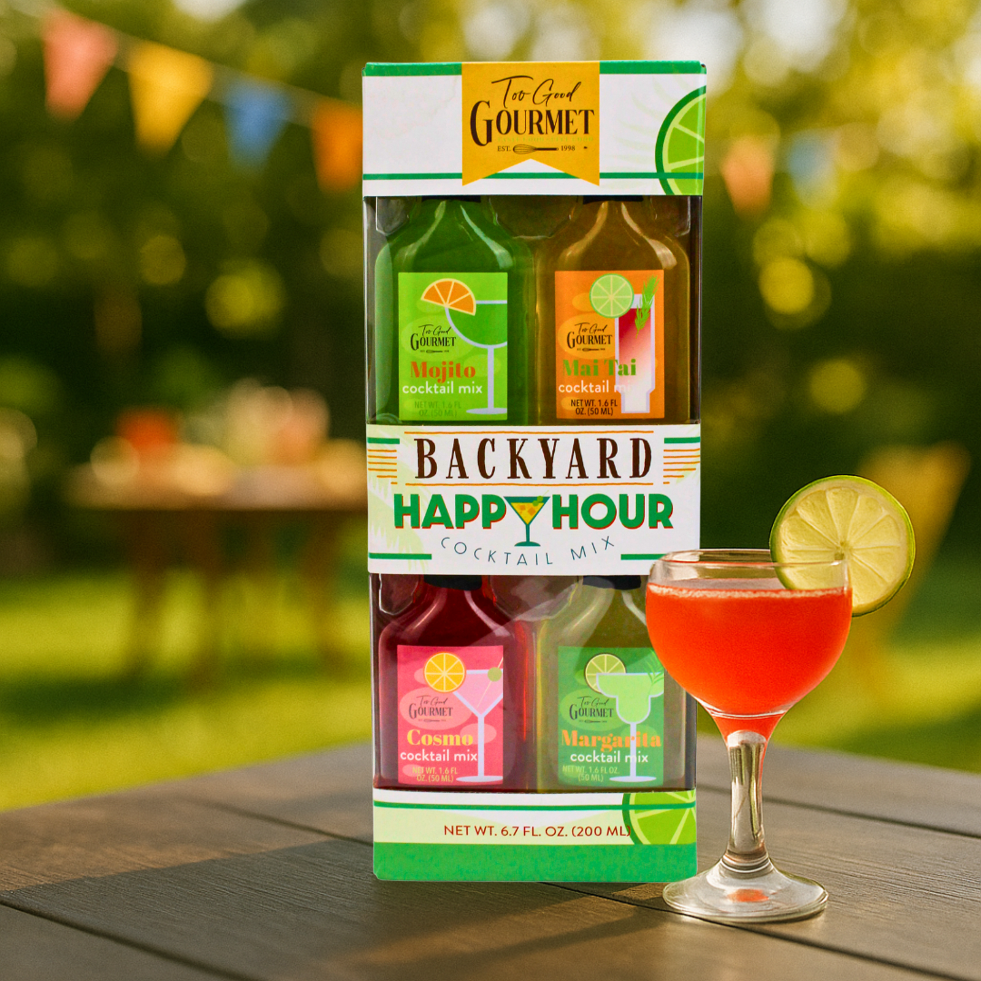 Backyard Happy Hour Cocktail Mix Set