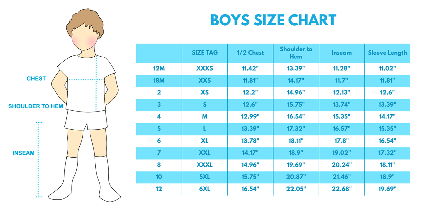 Blue Character Smocked Gingham Shorts Set