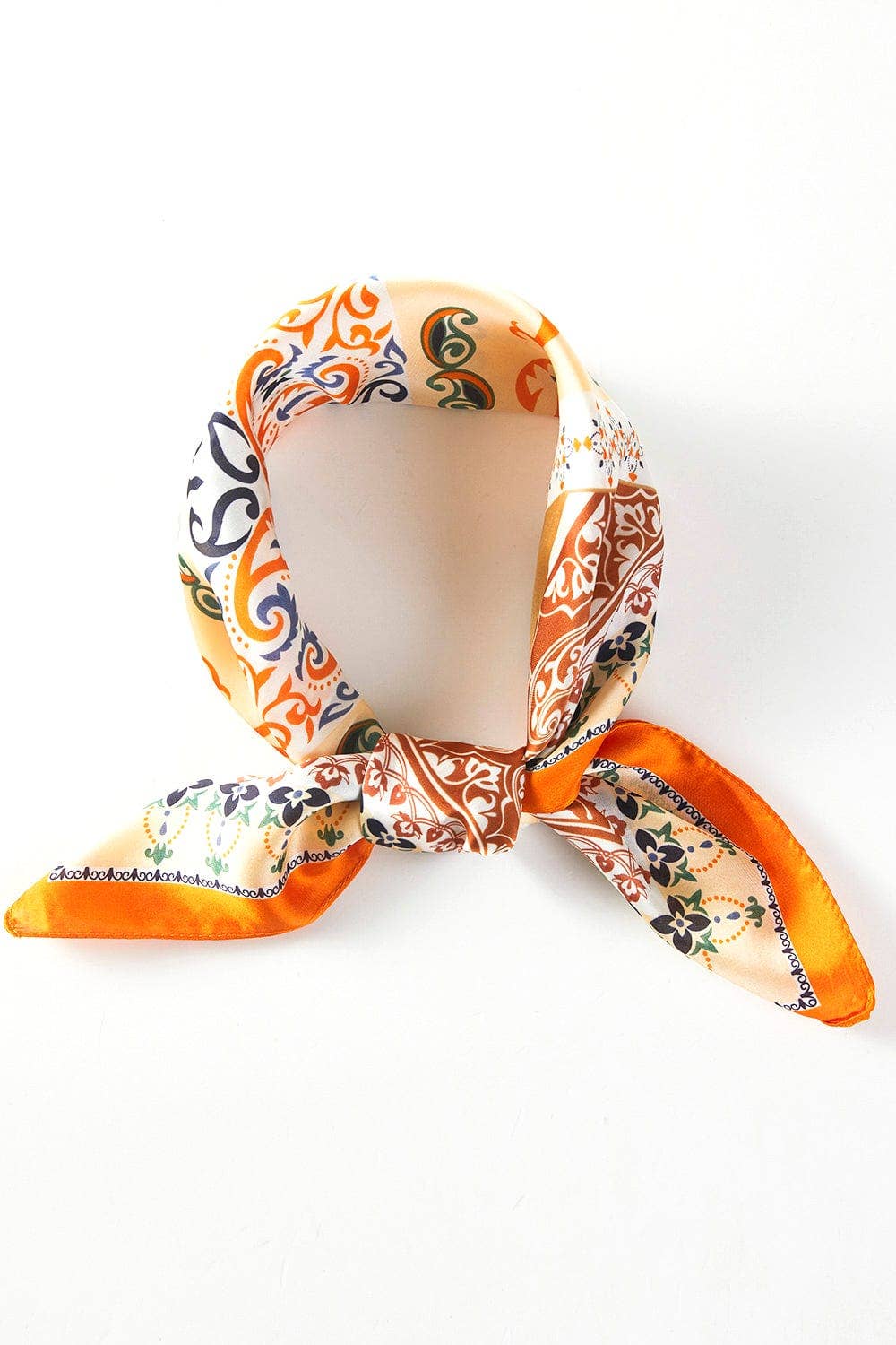 Paisley and Arabesque Oriental Print Bandanas