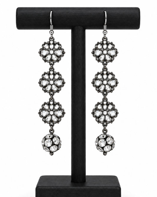 The Vintage Filigree Chandelier Earrings