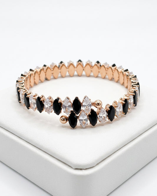 Elegant Crystal Bangle Wrap