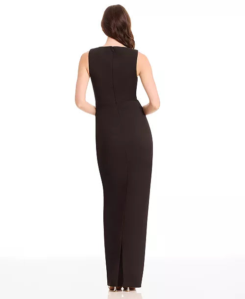 Dress the Population Women's Kaitlin Sleeveless Keyhole Gown