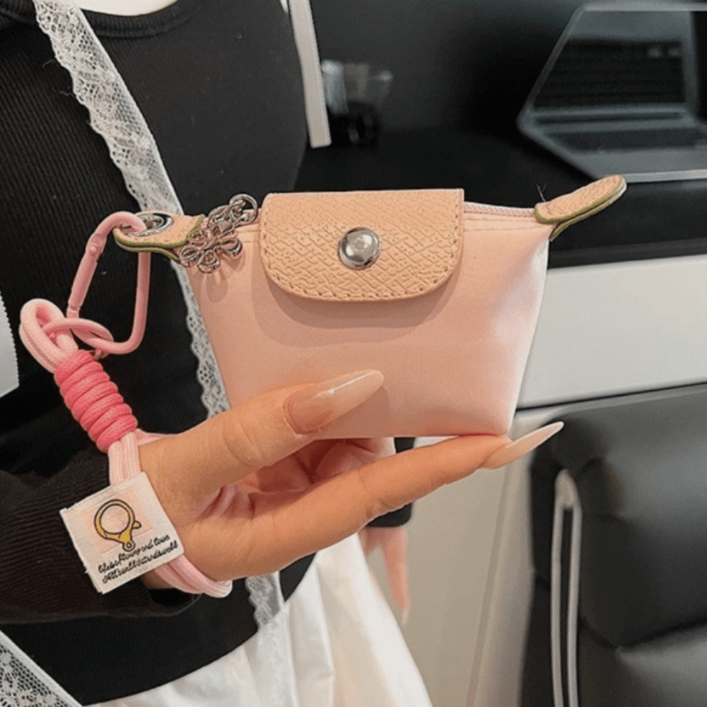 Nylon Mini Coin Pouch/Bag Charm
