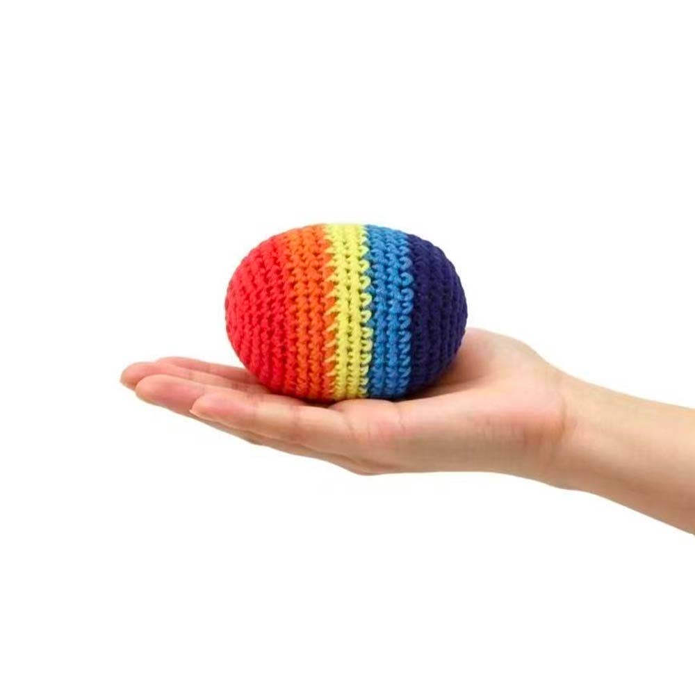 Crochet Hacky Sack Toy Ball