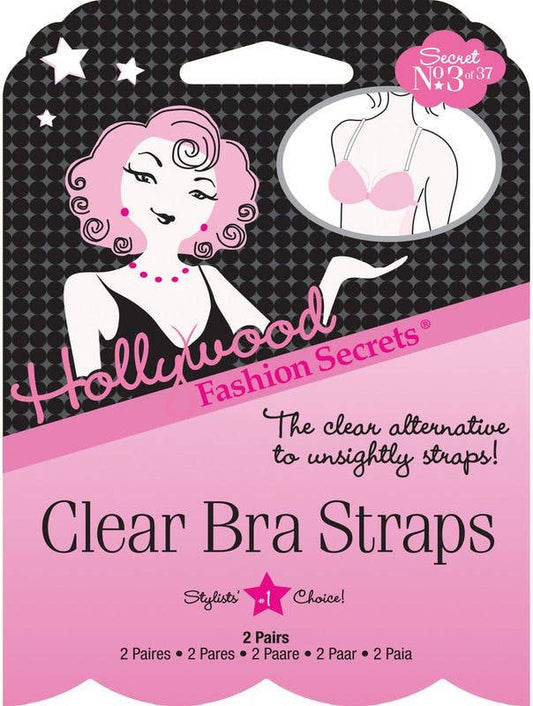 Clear Bra Straps (2 Pair Pack)