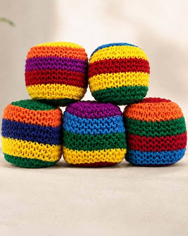 Crochet Hacky Sack Toy Ball