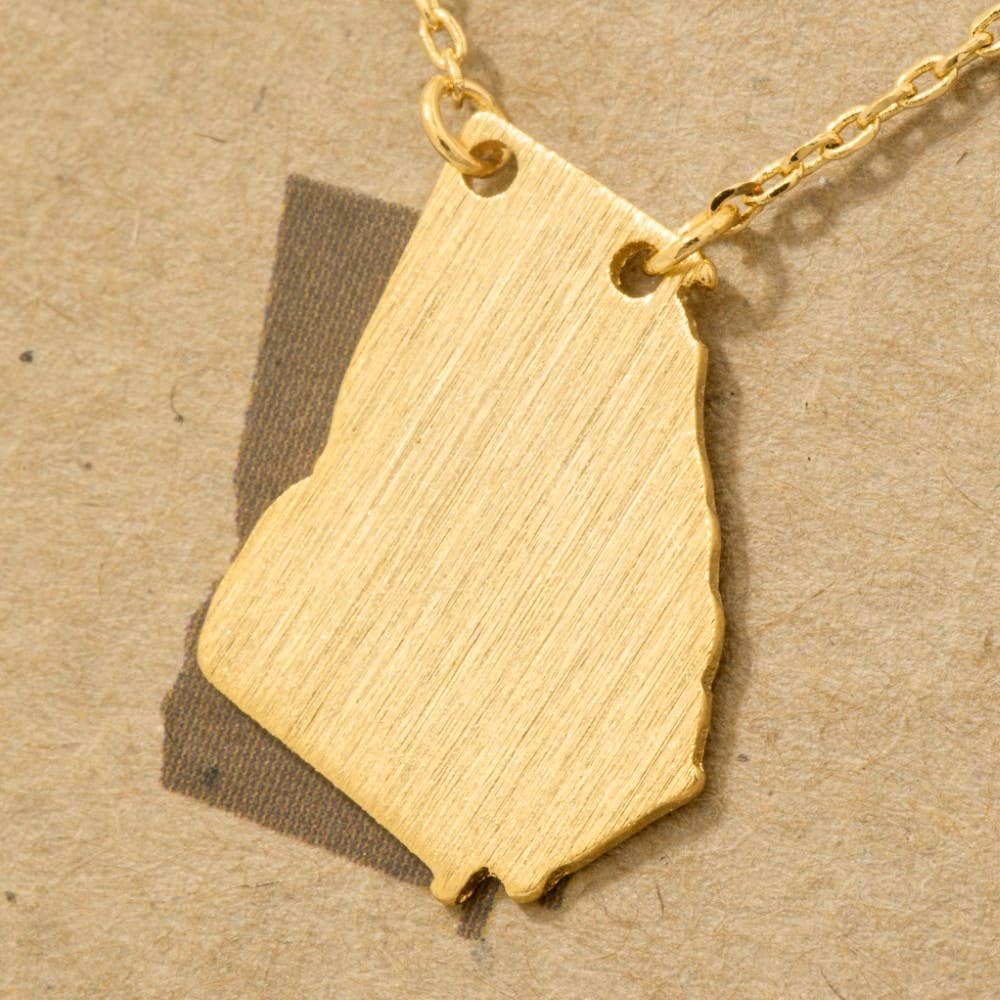 Georgia State Necklace