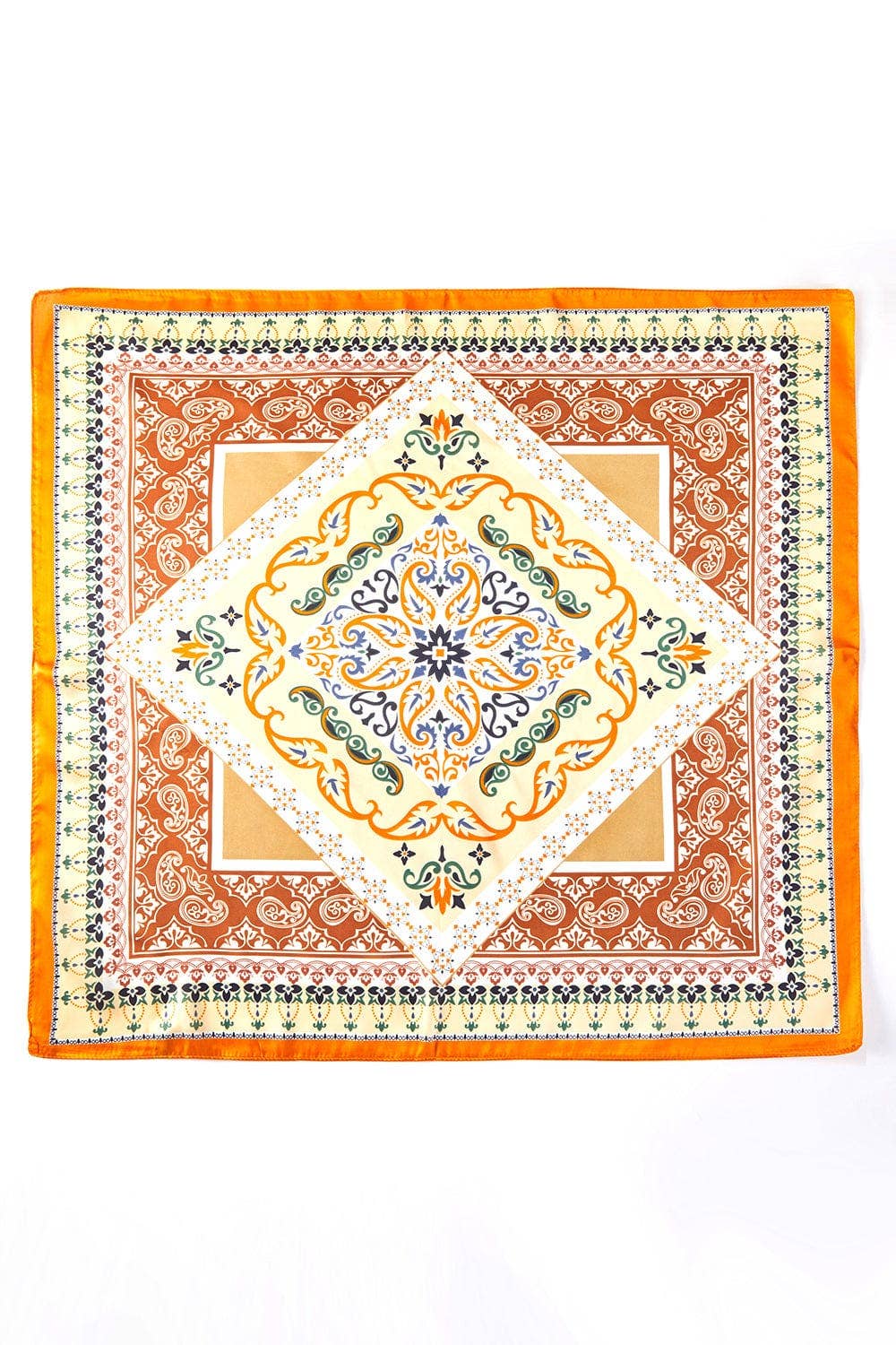 Paisley and Arabesque Oriental Print Bandanas