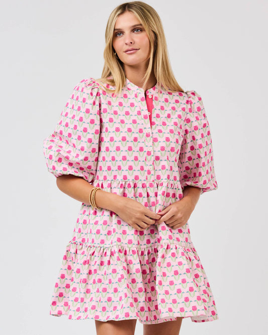 Riley Flora Fanfare Mini Dress