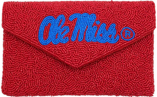 Red Ole Miss Crossbody Bag