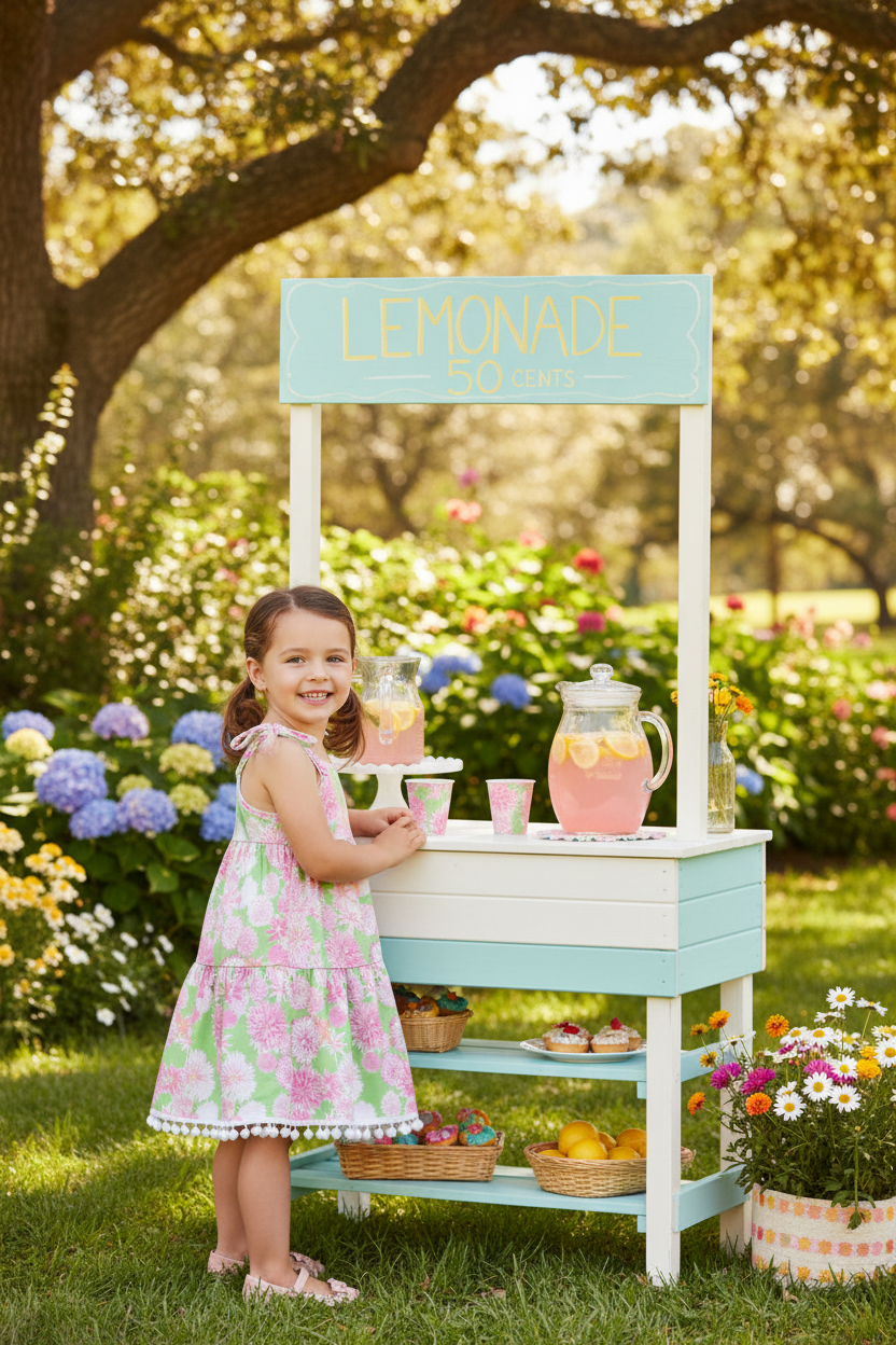 Pink Floral Ruffle Tiered Dress