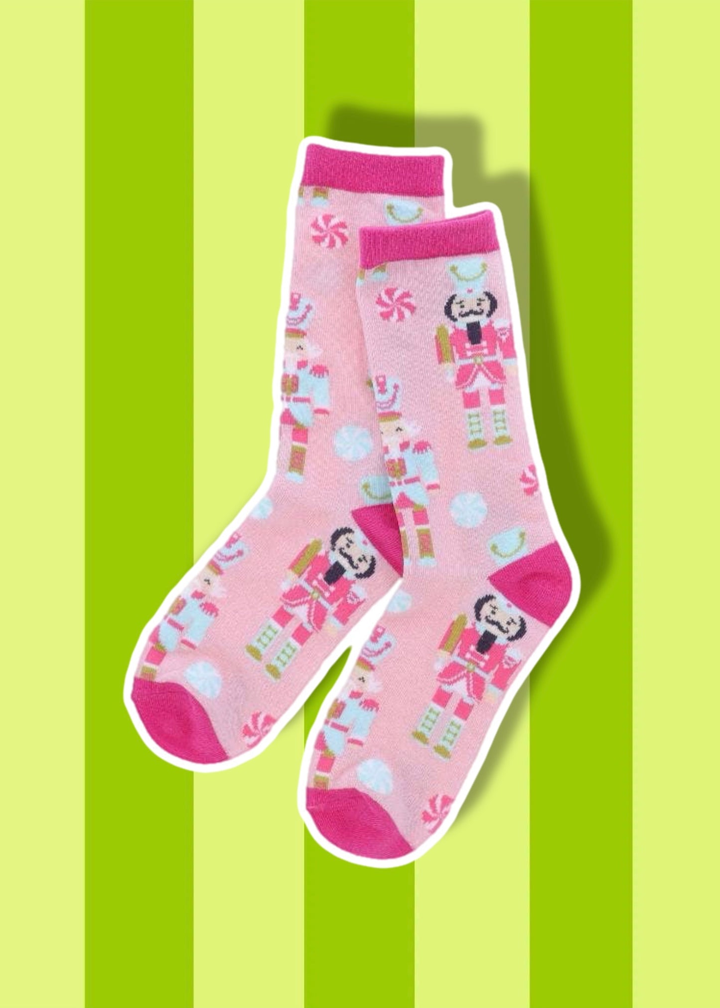 Kids Christmas Cookies Tall Sock