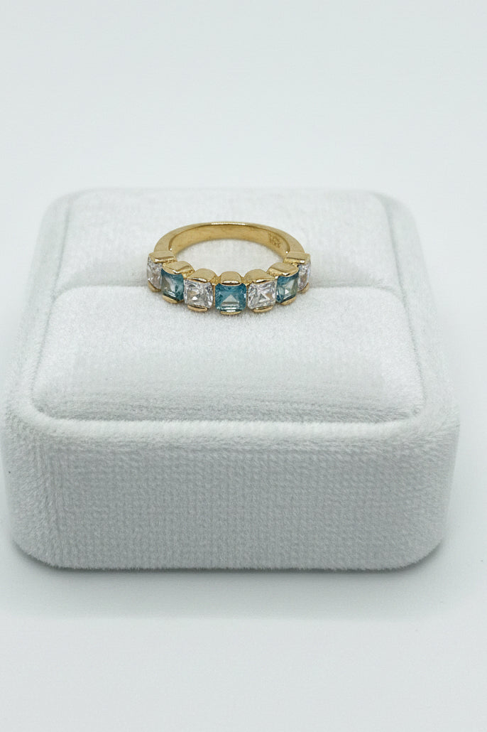 The Mermaid Tears Multi-Stone Band