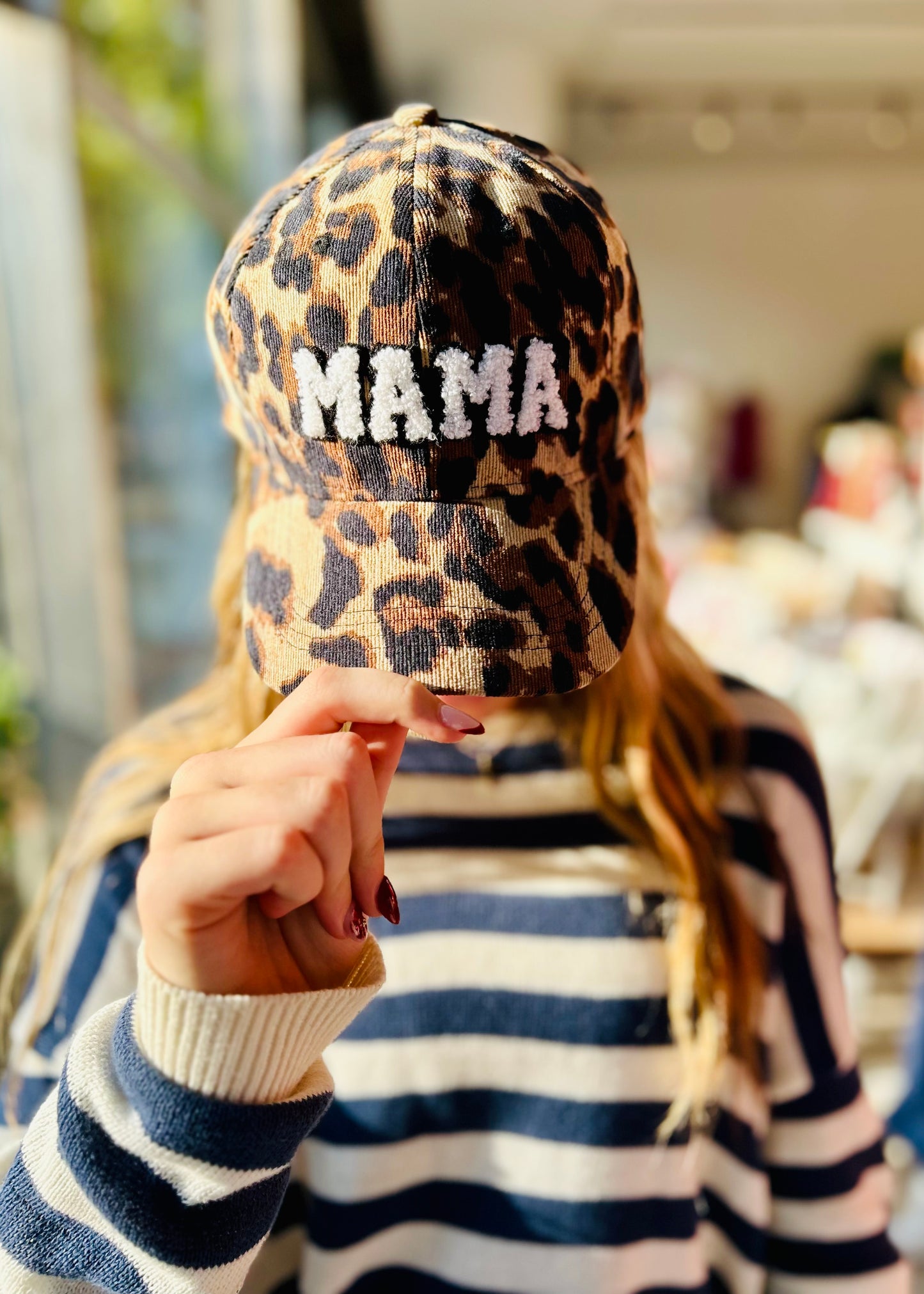 Mama Cheetah Ball Cap