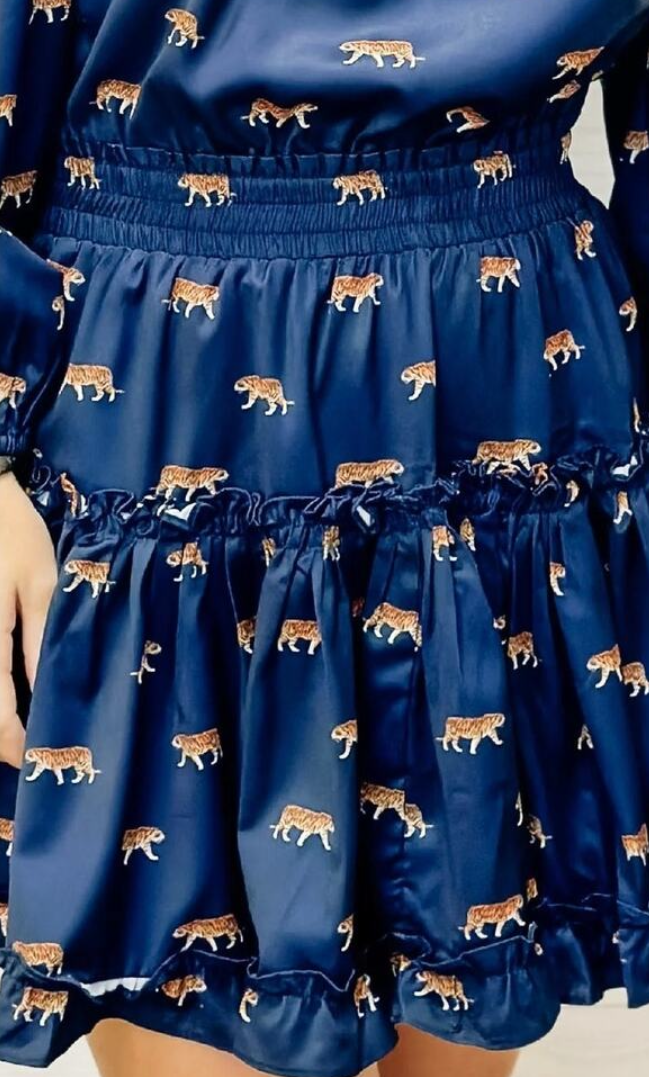 Freya Tailgate Tiger Dress