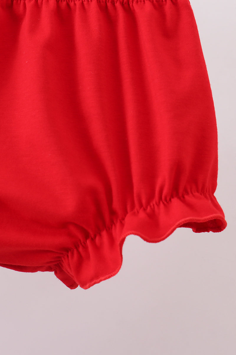 Georgia Go Dawgs Plaid Bloomer Set