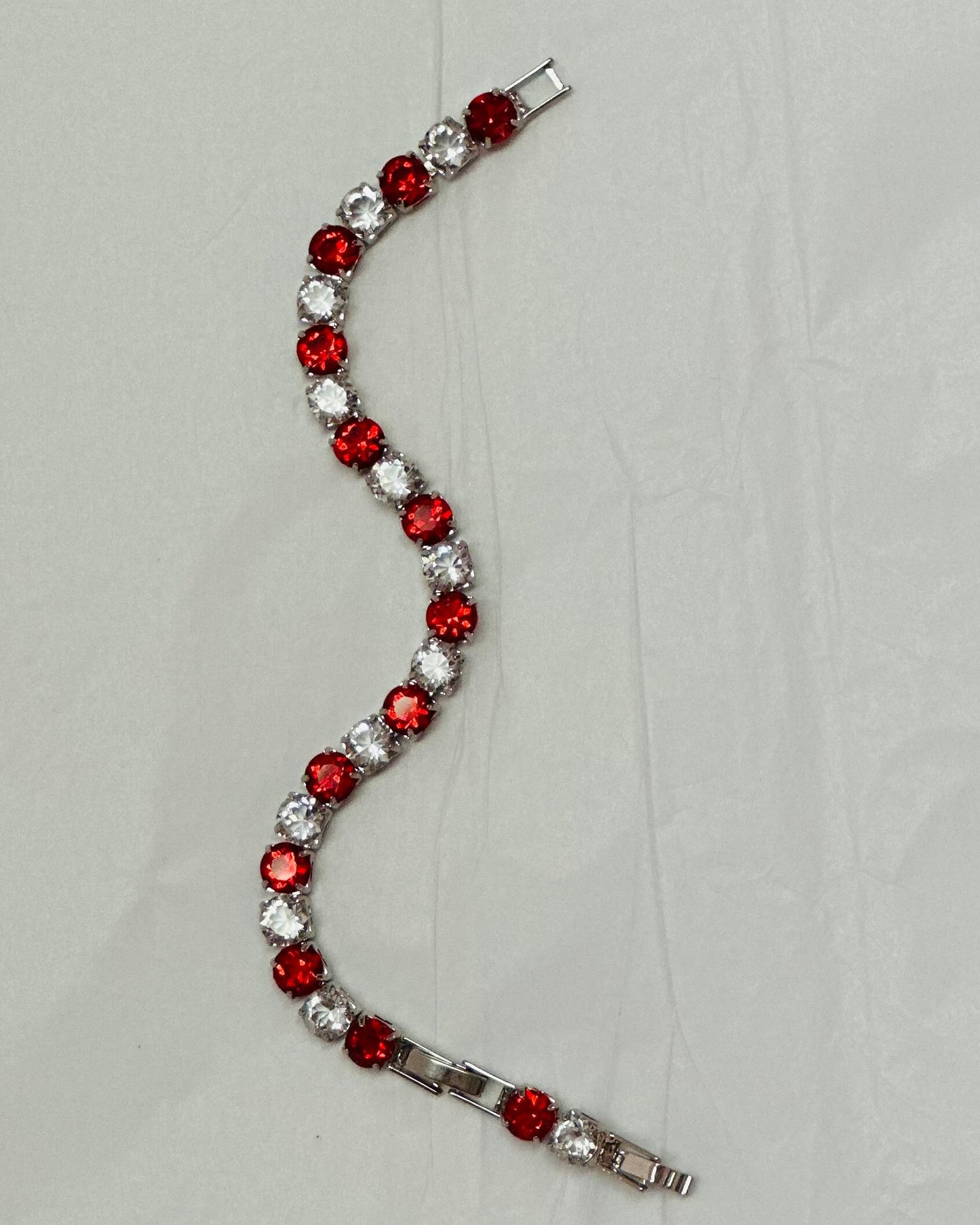 Vintage Tailgate Classic Alternating Tennis Bracelet