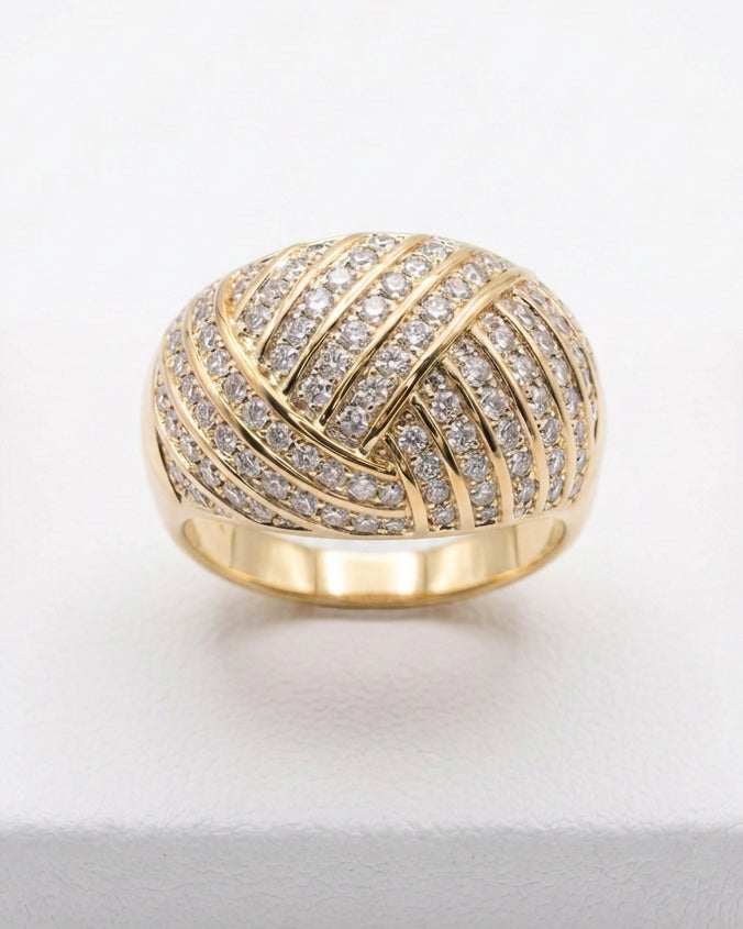 The Riviera Woven Dome Ring