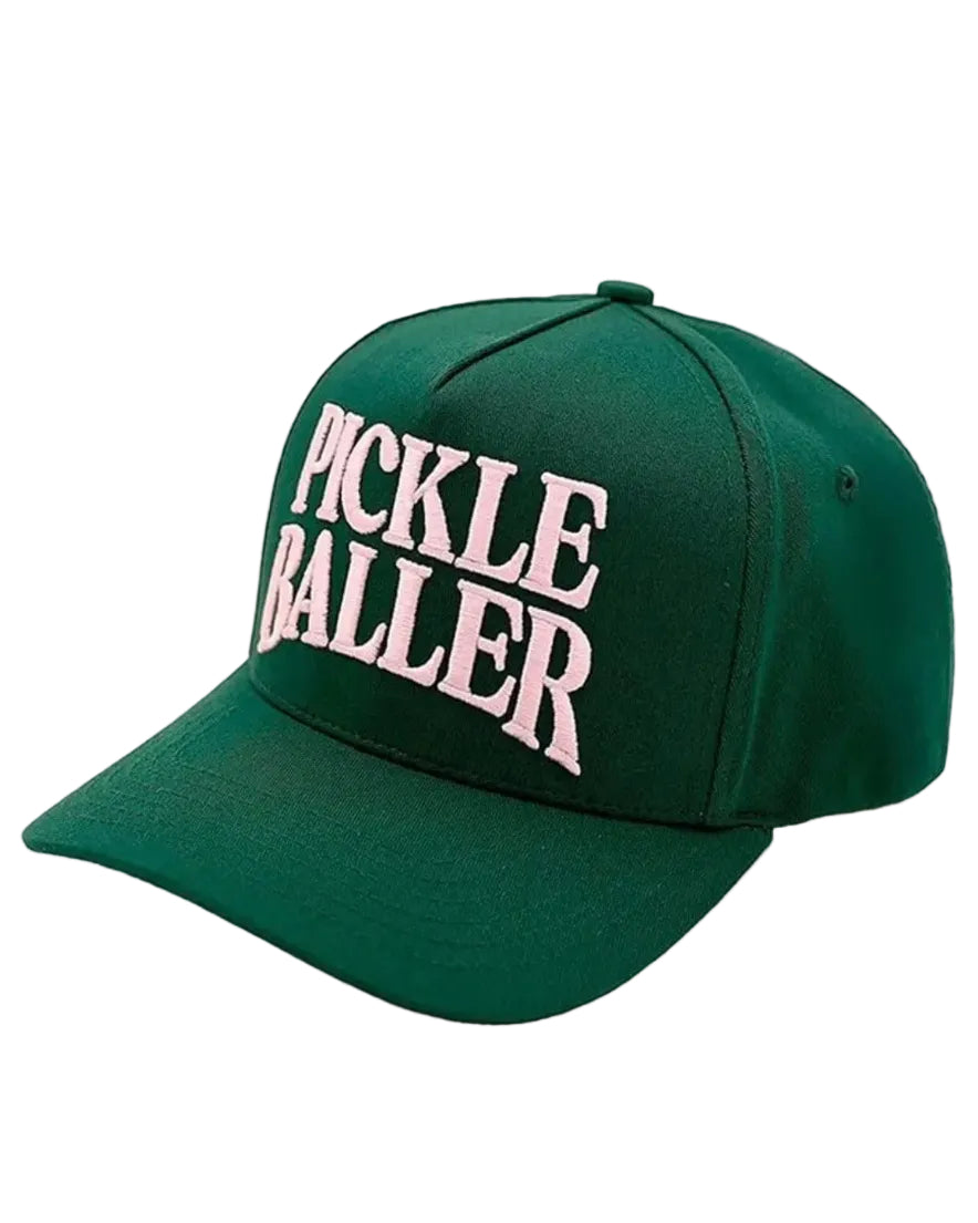 Pickle Baller Embroidered Trucker Hat