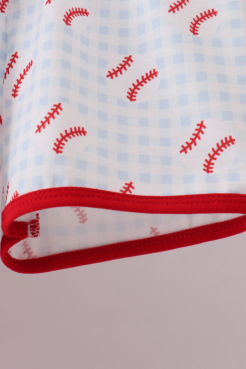 Baseball Boys Shorts Set