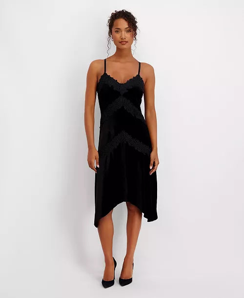 Siena Black V-Neck Dress